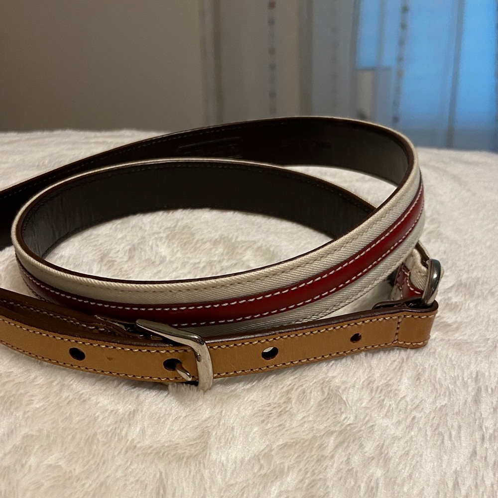 LIKE NEW Vintage Coach Skinny Belt